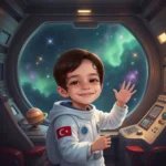 Uzay Temalı - İsme Özel Masal Kitabı - Görsel 14