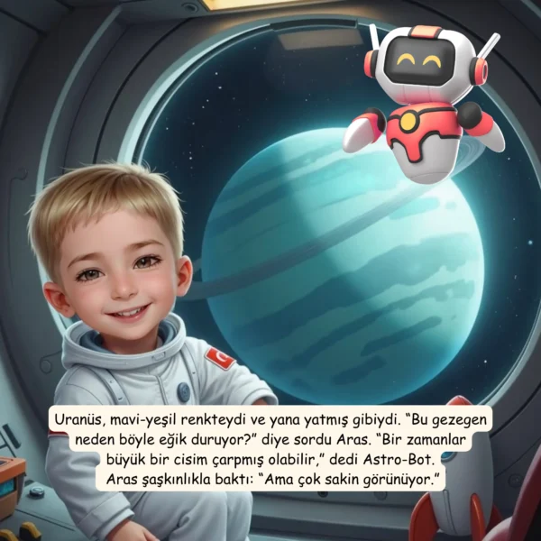 Uzay Temalı - İsme Özel Masal Kitabı - Görsel 10