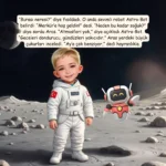 Uzay Temalı - İsme Özel Masal Kitabı - Görsel 4