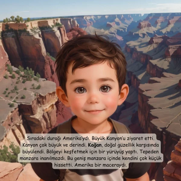 Seyahat Temalı İsme Özel Masal Kitabı - Görsel 11