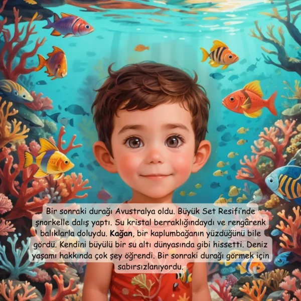 Seyahat Temalı İsme Özel Masal Kitabı - Görsel 3