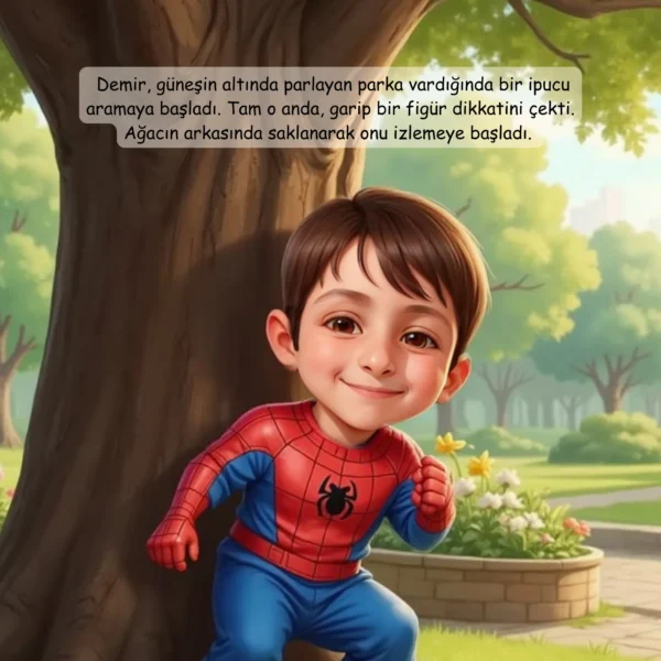 Spiderman Masalı - İsme Özel Masal Kitabı - Görsel 4