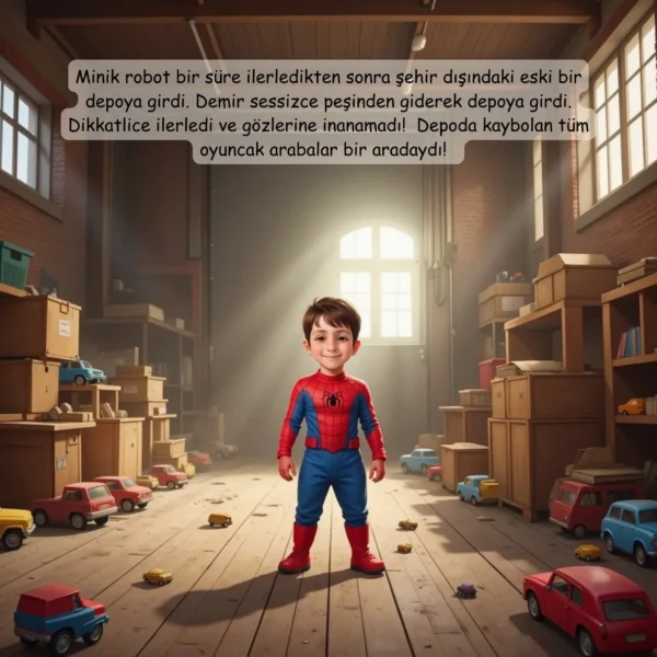 Spiderman Masalı - İsme Özel Masal Kitabı - Görsel 6