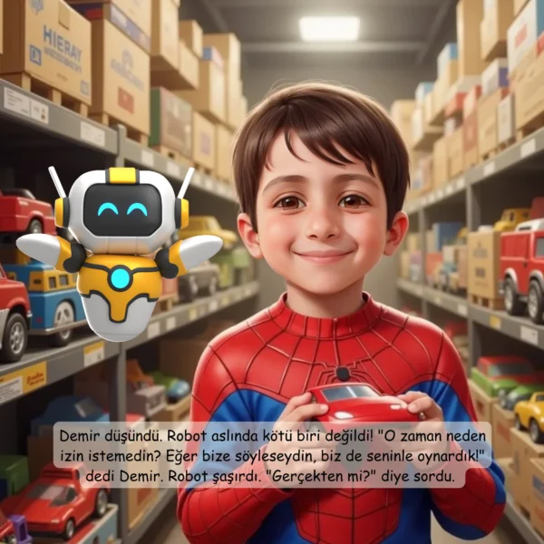 Spiderman Masalı - İsme Özel Masal Kitabı - Görsel 9