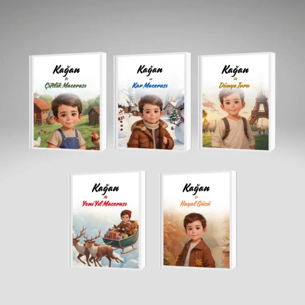 seyahat dunya 5 Hazır Temalı İsme Özel Masal Seri Kitaplar - Görsel 1