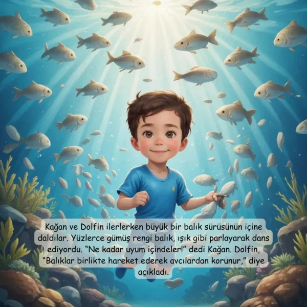 Denizaltı Macerası - İsme Özel Masal Kitabı - Görsel 12