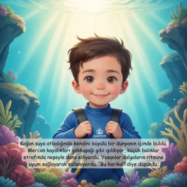 Denizaltı Macerası - İsme Özel Masal Kitabı - Görsel 3
