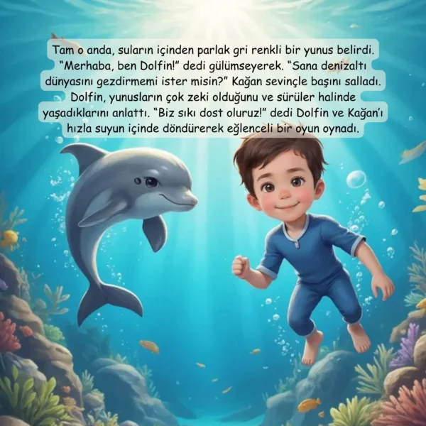 Denizaltı Macerası - İsme Özel Masal Kitabı - Görsel 4