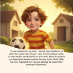 ❤️💛 Sarı Kırmızı Futbol Masalı - İsme Özel Masal Kitabı - Görsel 15