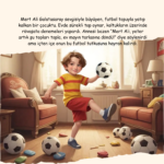 ❤️💛 Sarı Kırmızı Futbol Masalı - İsme Özel Masal Kitabı - Görsel 5