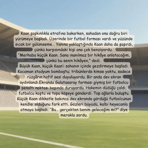 Sarı Kırmızı Futbol Masalı - İsme Özel Masal Kitabı - Görsel 6