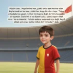 Sarı Kırmızı Futbol Masalı - İsme Özel Masal Kitabı - Görsel 9