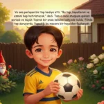 Sarı Lacivert Futbol Masalı - İsme Özel Masal Kitabı - Görsel 12