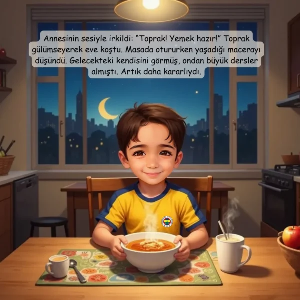 Sarı Lacivert Futbol Masalı - İsme Özel Masal Kitabı - Görsel 13