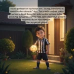 Siyah Beyaz Futbol Masalı - İsme Özel Masal Kitabı - Görsel 12