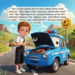 Araba Temalı - İsme Özel Masal Kitabı - Görsel 10