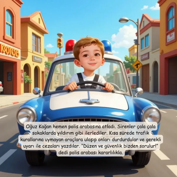 Araba Temalı - İsme Özel Masal Kitabı - Görsel 11