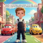Araba Temalı - İsme Özel Masal Kitabı - Görsel 3