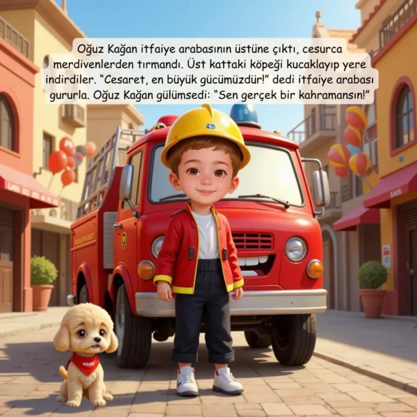 Araba Temalı - İsme Özel Masal Kitabı - Görsel 9