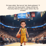 Basketbol Masalı - İsme Özel Masal Kitabı - Görsel 12