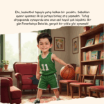Basketbol Masalı - İsme Özel Masal Kitabı - Görsel 4