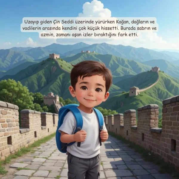 Gezgin Çocuk Temalı İsme Özel Masal Kitabı - Görsel 8