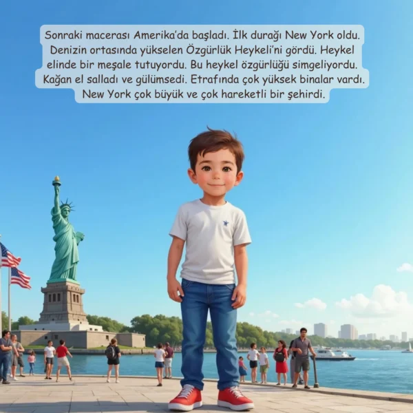 Gezgin Çocuk Temalı İsme Özel Masal Kitabı - Görsel 11